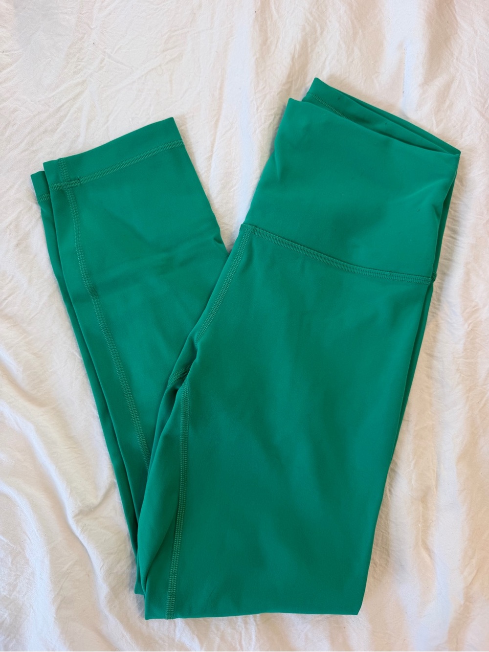 Lululemon Emerald Green Wunder Train Leggings